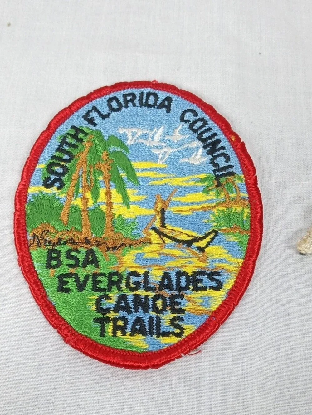 Vintage South Florida Scouting Patches Set Used